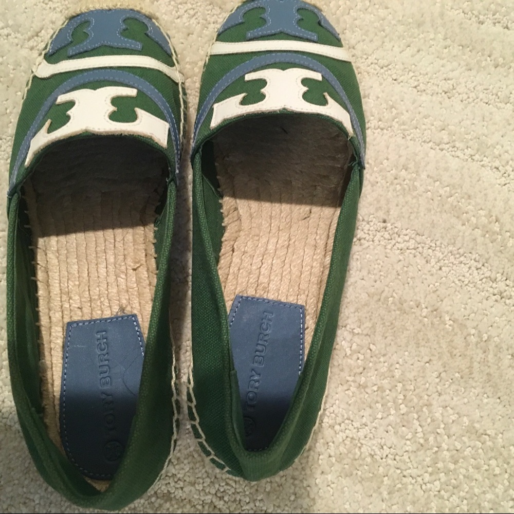 Tory Burch Espadrilles size 9 never worn